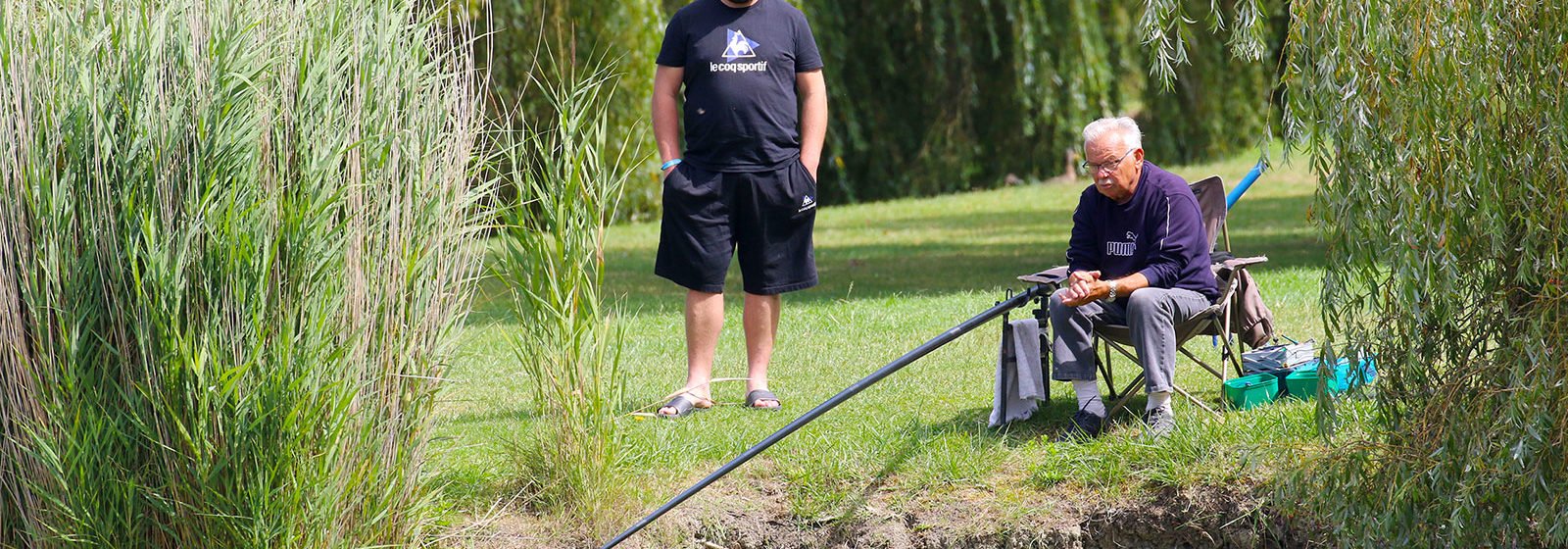 Camping Normandie avec étang de pêche